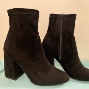 Black Madden Girl Booties, size 7.5